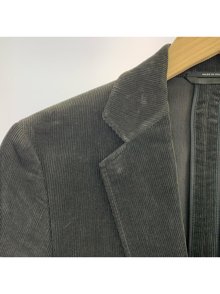 メンズラグ衣料 テーラード コーデュロイ×レザー