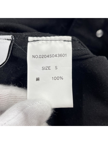 BEEDEN WIDE STRAIGHT BLK PANTS/[値下]