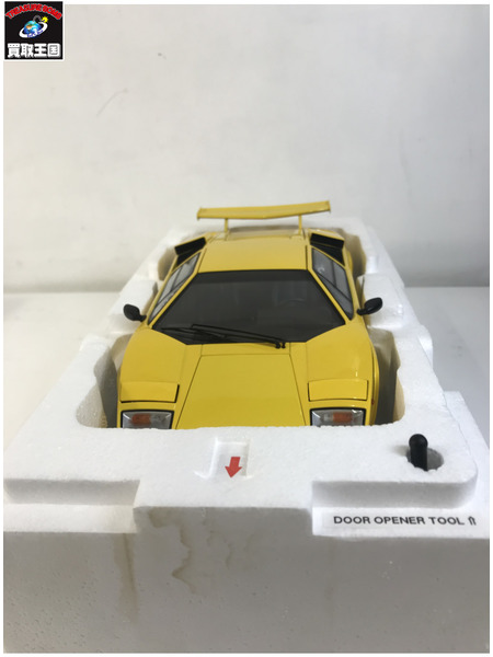 1/18スケールカー 京商 1/18 ランボルギーニ カウンタック LP500S イエロー