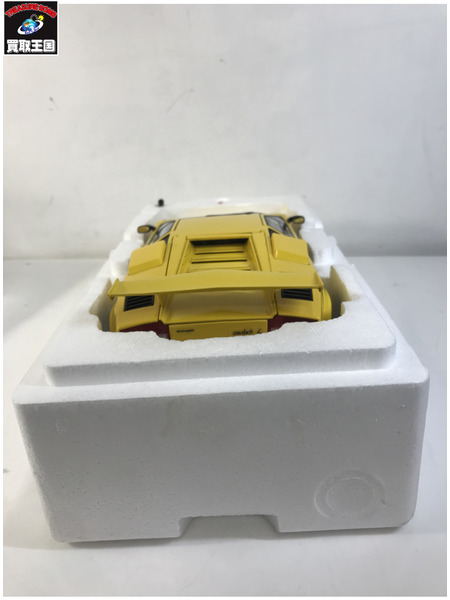 1/18スケールカー 京商 1/18 ランボルギーニ カウンタック LP500S イエロー