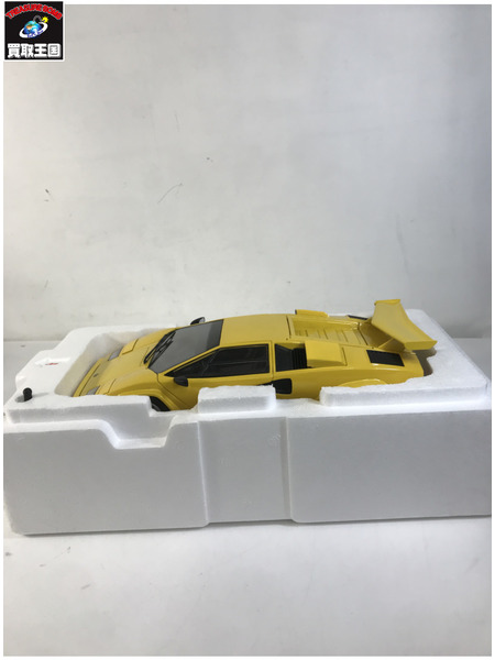 1/18スケールカー 京商 1/18 ランボルギーニ カウンタック LP500S イエロー