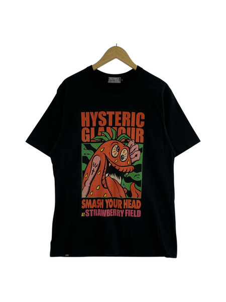 HYSTERIC GLAMOUR 半袖Tシャツ・カットソー SMASH YOUR HEAD SBM BLK L