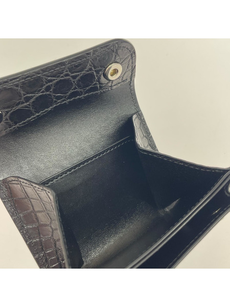 WILD SWANS コンパクトウォレット サドルプルアップ ポント ミニウォレット
