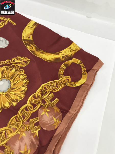 CELINE 小物 チェーンデザイン スカーフ