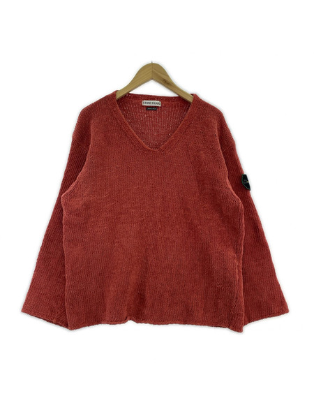 STONE ISLAND 長袖Tシャツ・カットソー 90-00s Vネックカットソー ORG
