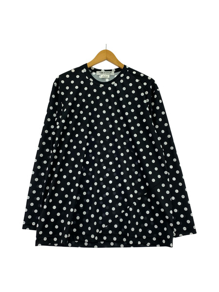 COMME des GARCONS 長袖Tシャツ・カットソー 25SS ドット長袖Tシャツ  M