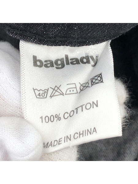 baglady ブラックデニムパンツ