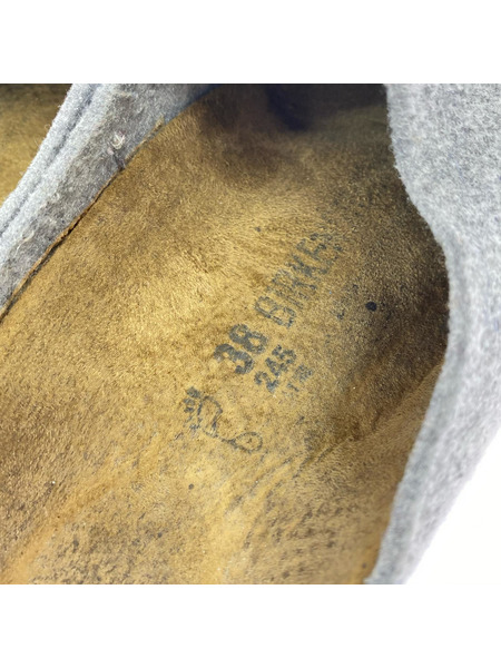 BIRKENSTOCK ソノ他 Amsterdam サンダル (38/24.5cm) グレー