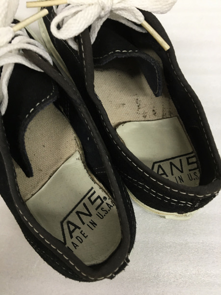 VANS スニーカー 観賞用  70s USA製 VAN DOREN プリムソール (5 1/2)