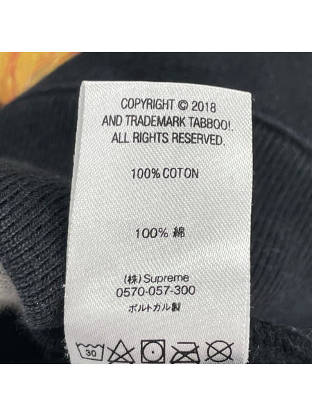 Supreme パーカー 18AW Portrait Hooded Sweatshirt (S) 黒