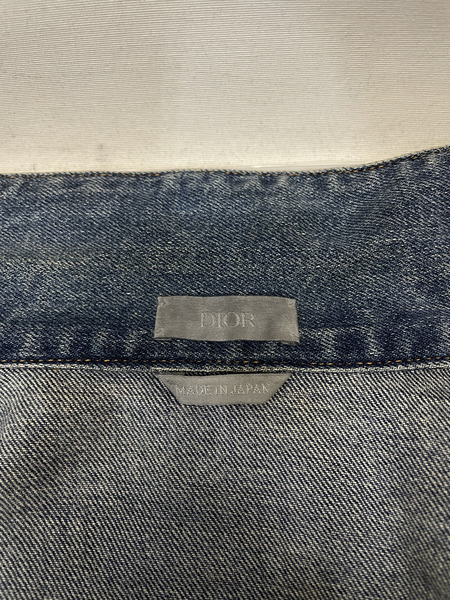 Dior×KENNYSCHARF 21AW ロゴスナップデニムジャケット