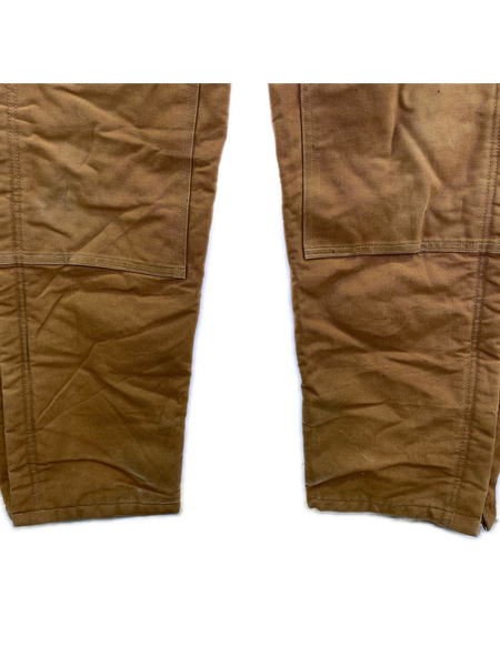 Carhartt オーバーオール・ツナギ 14年製 ダブルニーオーバーオール 茶