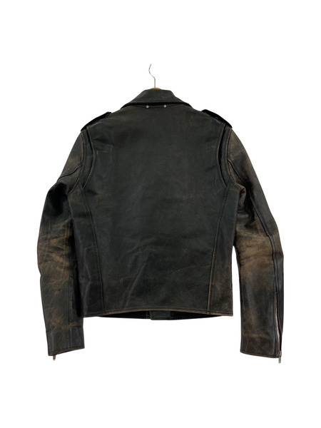 MAISON MARGIELA/REPLICA/15SS/1950Sライダースジャケット/46/ブラウン[値下]