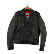 MAISON MARGIELA/REPLICA/15SS/1950Sライダースジャケット/46/ブラウン[値下]