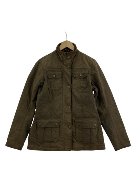 Barbour キルティングオイルドジャケット ブラウン[値下]