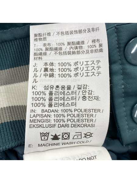 NIKE ブルゾン・ジャンパー AS M NK SATIN DUGOUT JKT NCPS GRN S