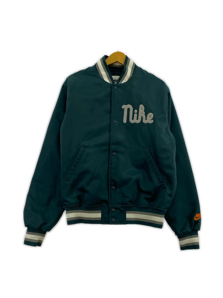NIKE ブルゾン・ジャンパー AS M NK SATIN DUGOUT JKT NCPS GRN S