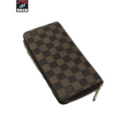 LV/ジッピー・ウォレット 旧型/ダミエ(・エベヌ) LV ダミエ N60015