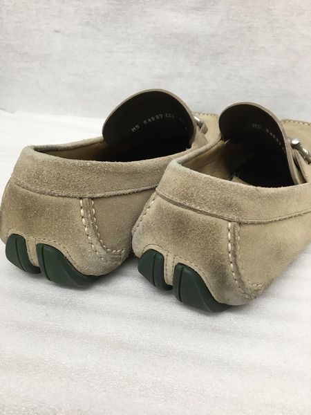 Salvatore Ferragamo ドライビングシューズ (7 1/2) ベージュ[値下]