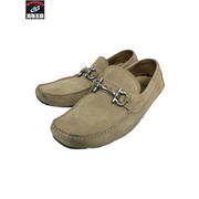 Salvatore Ferragamo ドライビングシューズ (7 1/2) ベージュ