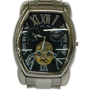 メンズ時計 COGU 自動巻キ/スケルトン/スクエア