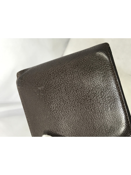 コンパクトウォレット BVLGARI グレインレザー 財布[値下]