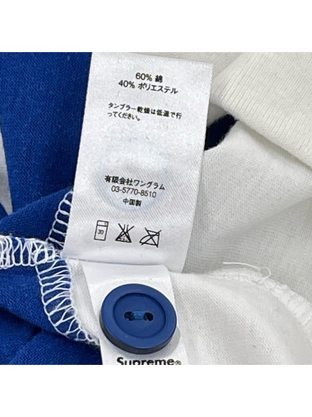 Supreme 半袖Tシャツ・カットソー 15SS Team Henley Tee (M)