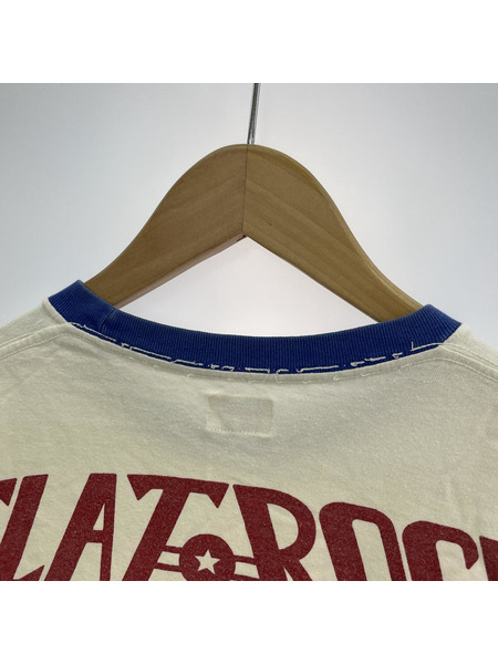 WAREHOUSE リンガーTシャツ L WHT