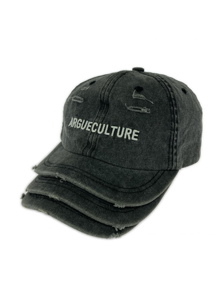 ARGUECULTURE キャップ レイヤードデニムキャップ