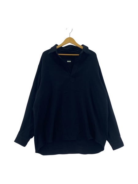 a.presse 24aw wool skipper shirt