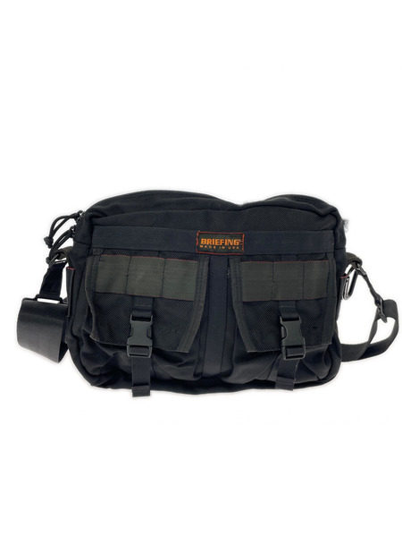 BRIEFING ショルダーバッグ USA BLK[値下]