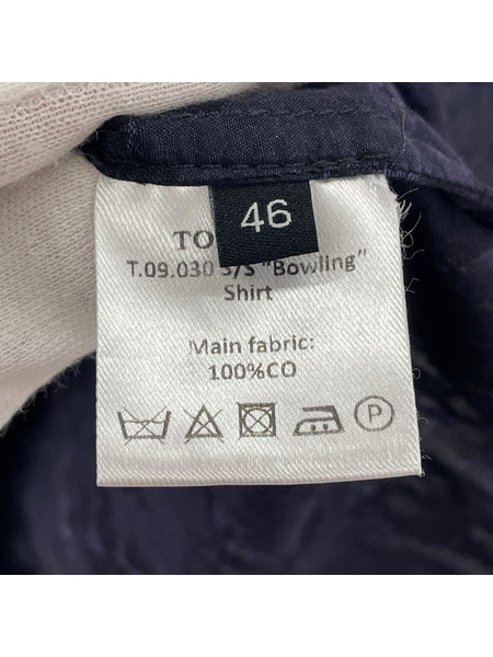 TONSURE 半袖シャツ SS BOWLING SHIRT