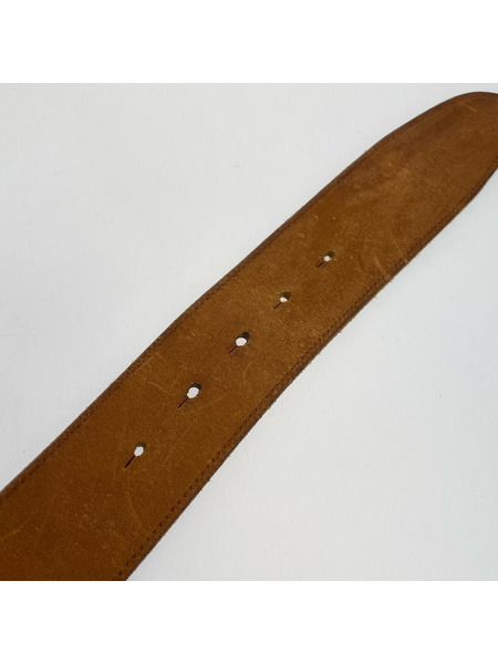 MAISON MARGIELA ソノ他 11ライン イタリア製 レザーベルト 茶