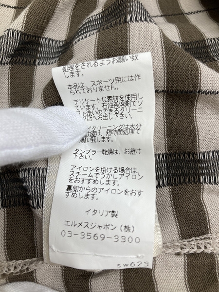 メンズラグ衣料 HERMES SSカットソー チェック