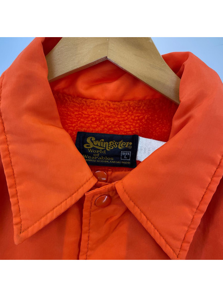 OLD・VINTAGE ジャケット swingster 80s オレンジ(L)