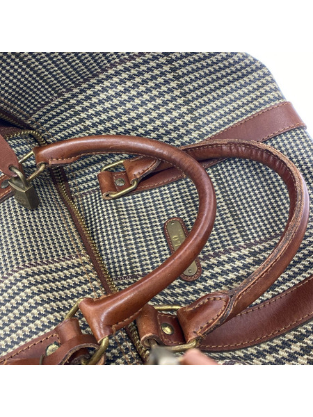 POLO RALPH LAUREN ソノ他バッグ POLO RALPH LAUREN 千鳥格子 ボストンバッグ