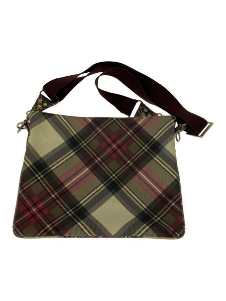 Vivienne Westwood ショルダーバッグ スクエア チェックショルダーバッグ