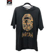 メンズラグ衣料 A BATHING APE HEAD S/S Tee sizeL