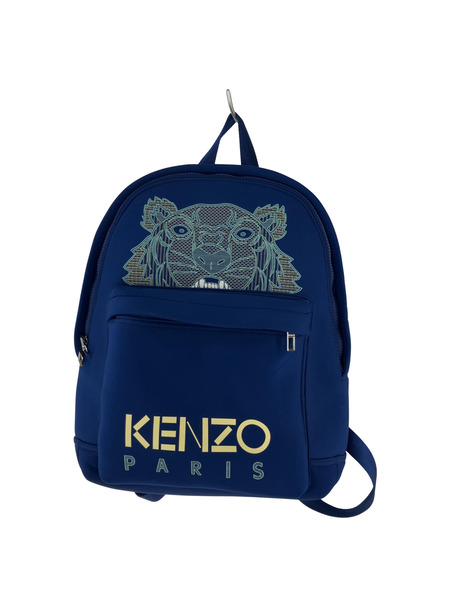 KENZO リュックサック・バックパック 刺繍 虎 青