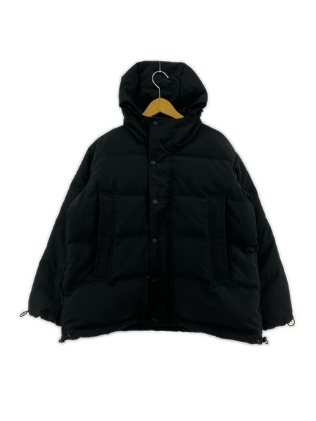 Danton ダウンジャケット フーデッドダウンジャケット (XS) 黒