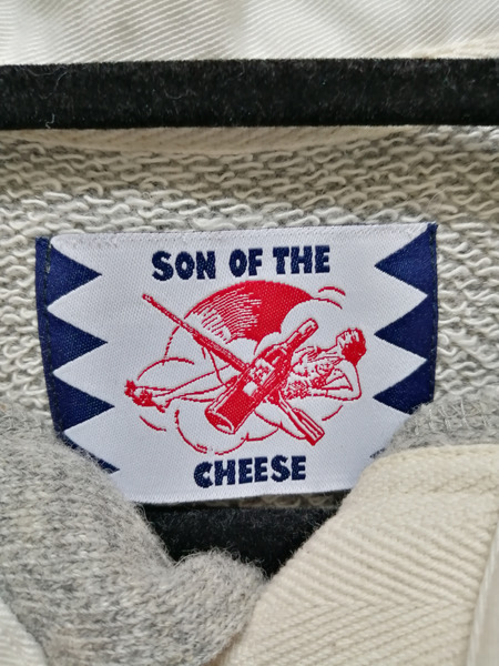 SON OF THE CHEESE/MELTON RUGGER SHIRTS/M/GRY
