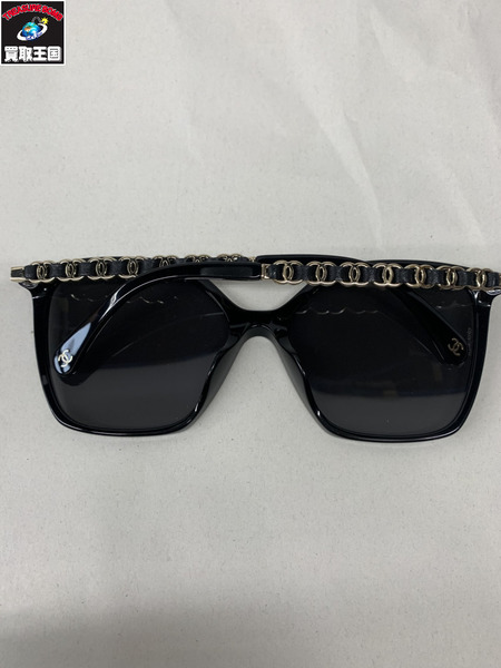 小物 CHANEL ココマーク スクエアサングラス 5546-Q-A