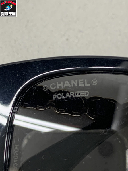 小物 CHANEL ココマーク スクエアサングラス 5546-Q-A
