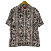 Supreme 半袖シャツ 24ss  Snake S/S Shirt Pink S