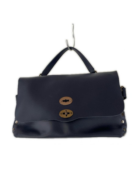 ZANELLATO ショルダーバッグ 2Wayショルダーバッグ ネイビー[値下]