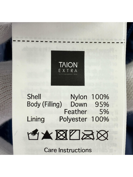 ダウンジャケット TAION-EX-W04 SET (TYPE2)/L/NVY