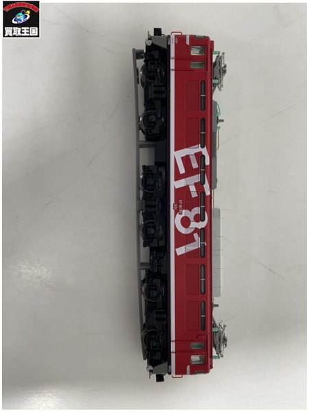 鉄道模型車両 KATO EF81 95 レインボー塗装機