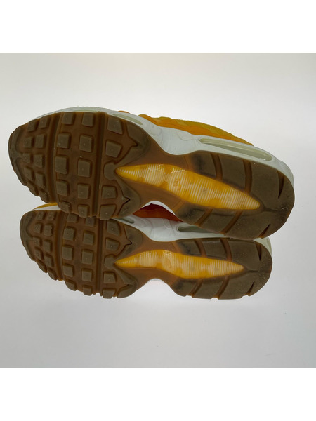 NIKE スニーカー AIR MAX 95 PRM YEL (26.5) 807443-701