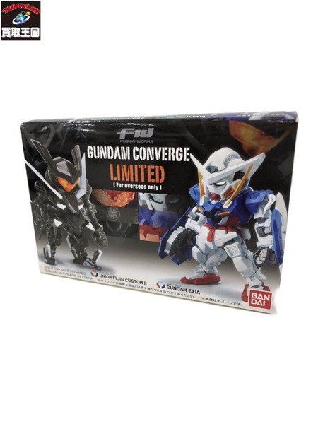 コンバージ ガンダムエクシア＆ユニオンフラッグカスタムII
