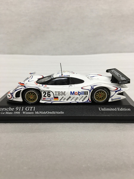 ミニチャンプス 1/43 ポルシェ911 GT1 24H Le Mans1998[値下]
